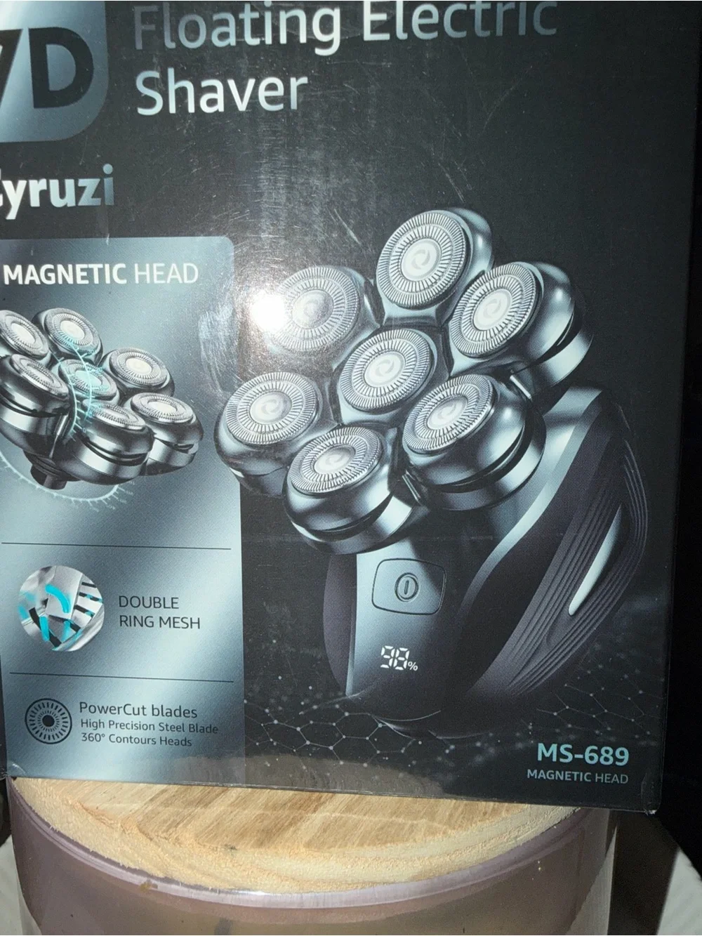 🆕 Men's Electric Shaver Head Shavers for Bald Men: 7D Floating Electric shaver